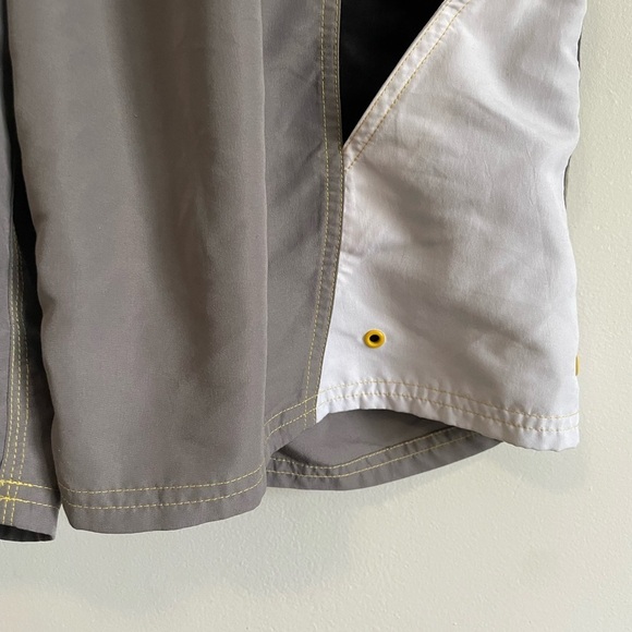 Green Dog Grey & Black Men’s Swim Shorts - Picture 4 of 7